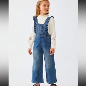 ABEL & LULA DENIM DENIM ROMPER . Kids 6 yrs